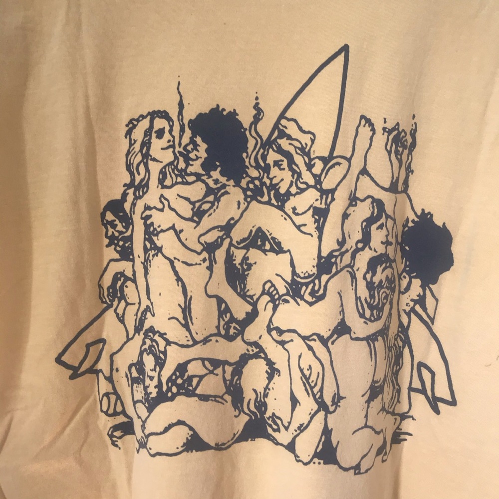 SOLD ON FB Surf is dead vintage tee